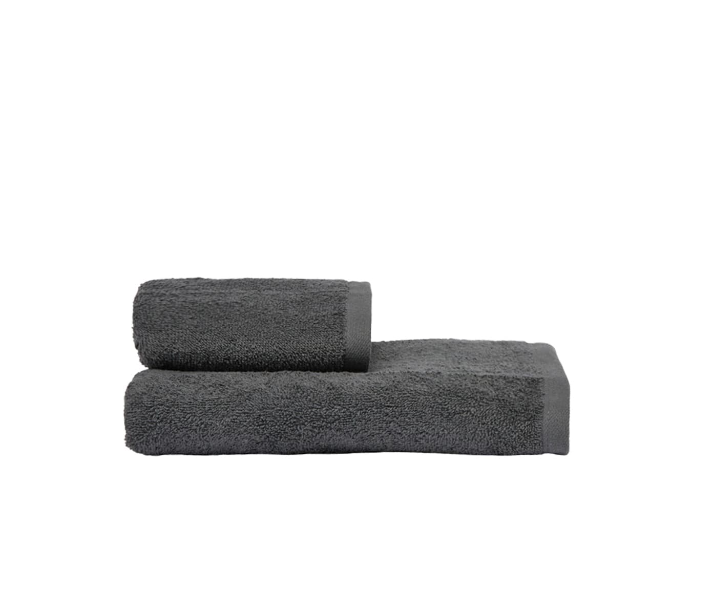 Set Asciugamani 2 Pezzi (1 Asciugamano viso 1 Asciugamano ospite) soffici morbidi assorbenti Girgio Fumo con Iniziale Ricamata in Set di asciugamani Vanita di raso - Sesto San Giovanni, commercioVirtuoso.it