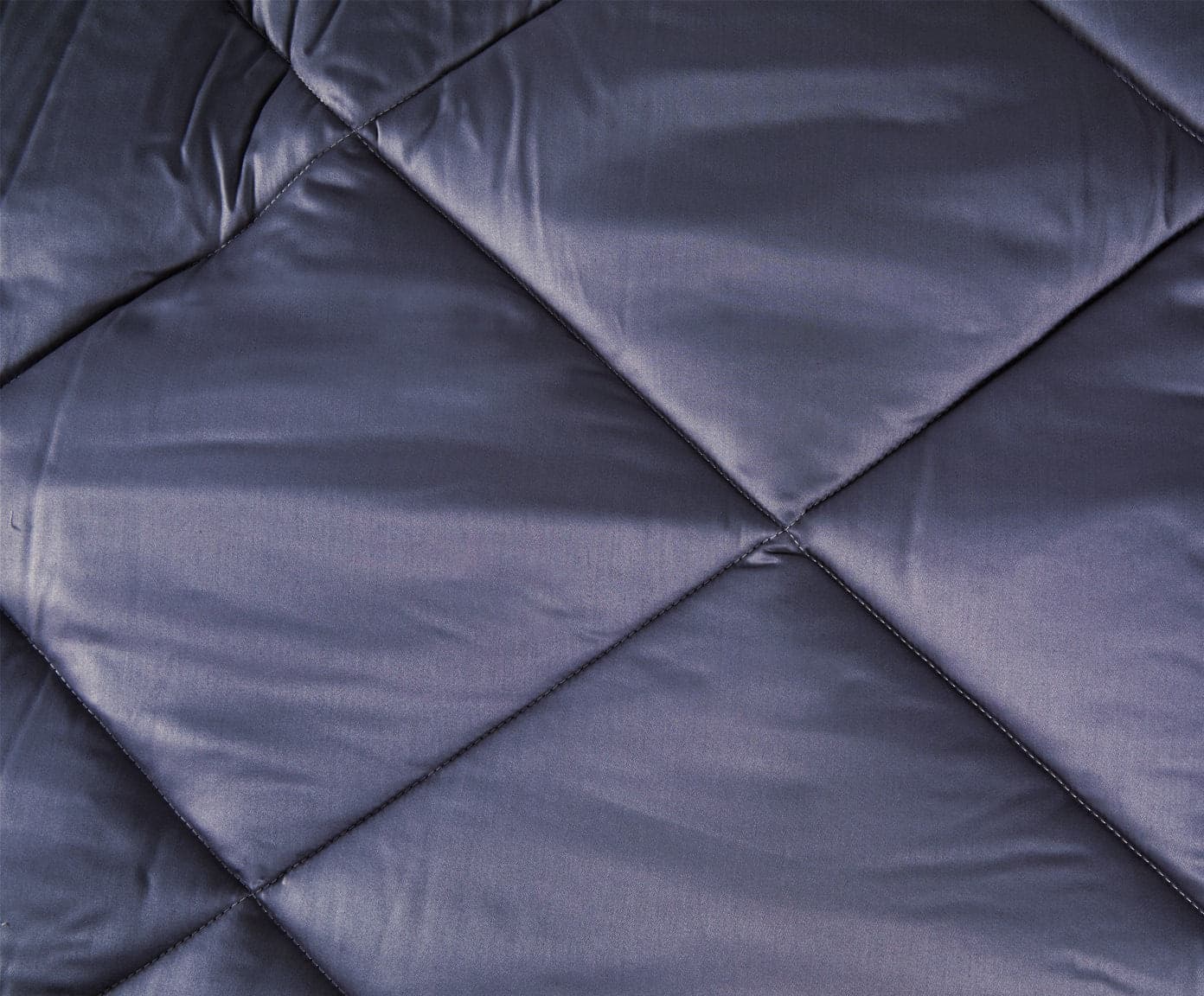 Trapunta matrimoniale Invernale bifaccia-double face in raso di puro cotone Made in Italy Beige/Blu Avio - Vanita di raso