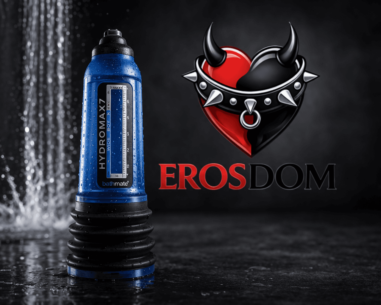 Pompa per il pene Bathmate Hydromax 7 wide boy allargamento potenziamento erezione in prodotto Erosdom - Palmi, commercioVirtuoso.it