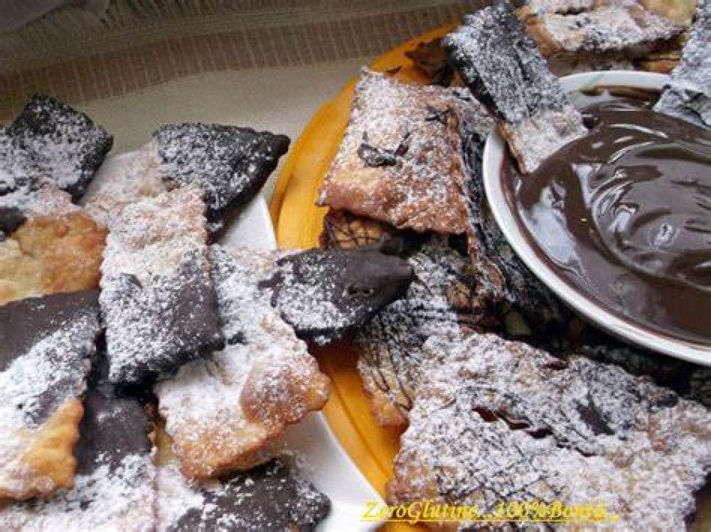 Chiacchiere di Carnevale  Messinesi - Frappe 250/500gr. in Al burro La Truscia Tipico Siciliano - Messina, commercioVirtuoso.it
