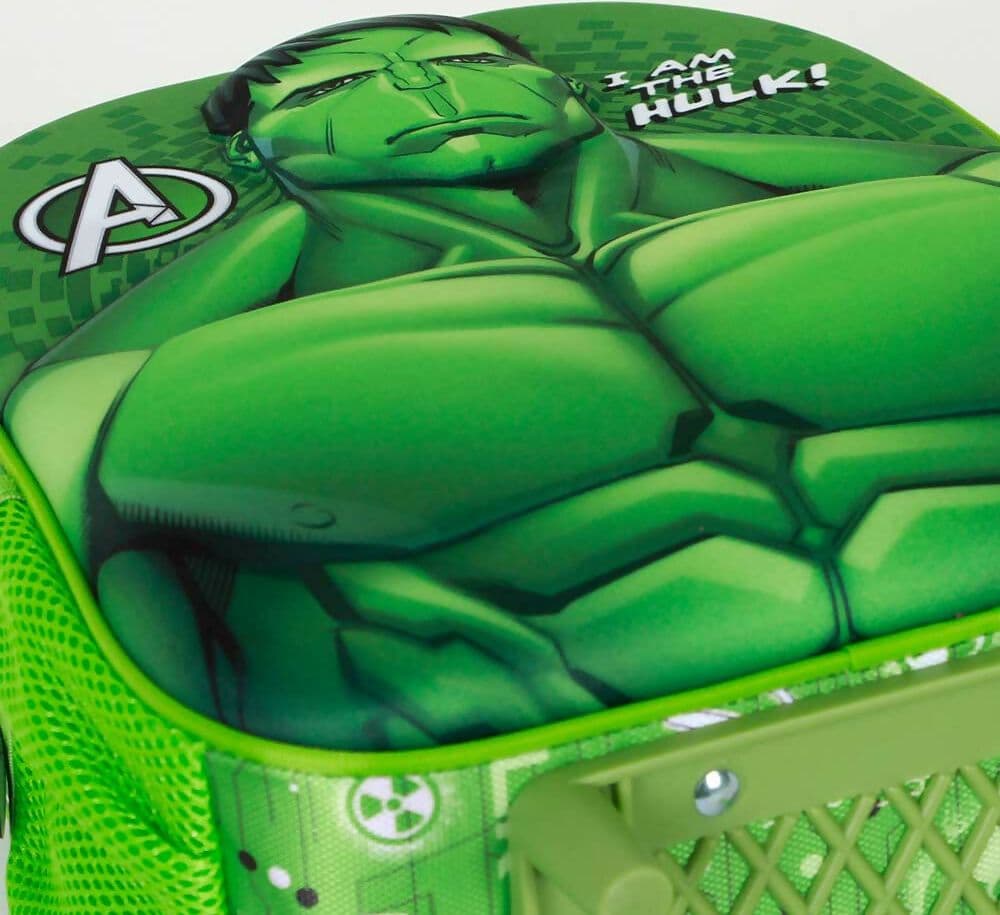 Marvel Hulk Rage-Zainetto 3D con Ruote Piccolo, Verde in Astucci Cartoleria Deja Vu - Crotone, commercioVirtuoso.it