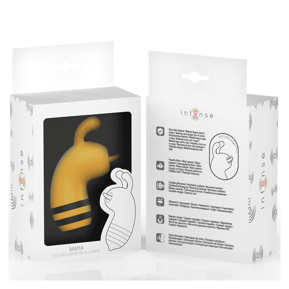 Vibratore stimolatore del clitoride a forma di ape vibrante in silicone con lingua oscillante in Vibratori Lay-on Kondorama - Martinsicuro, commercioVirtuoso.it