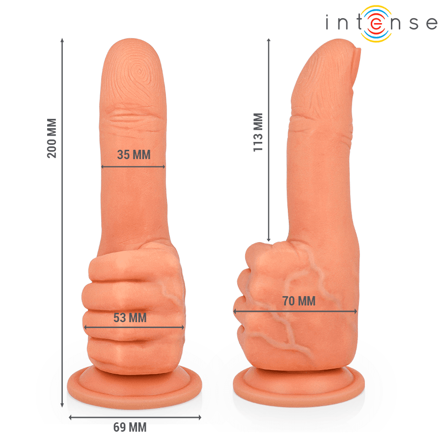 INTENSE BENDER stimolatore punto G flessibile mano in silicone super morbido 11,3 CM in Vibratori G-Spot Kondorama - Martinsicuro, commercioVirtuoso.it