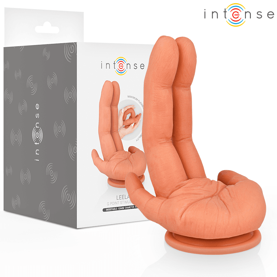 INTENSE LEELA stimolatore punto G flessibile mano in silicone super morbido 12,6 CM in Proteggi dita Kondorama - Martinsicuro, commercioVirtuoso.it