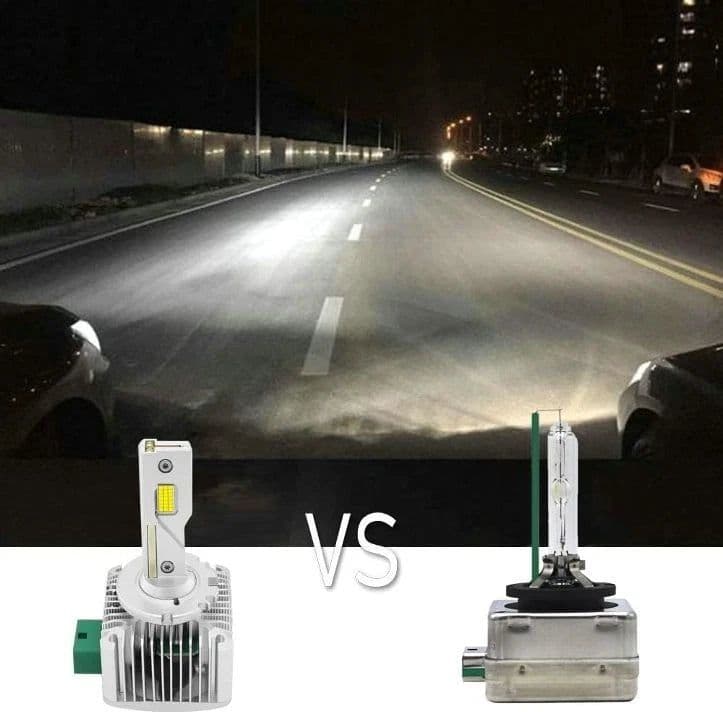 KIT LED D1S LED PER BMW SERIE 5 F10 F11 BIANCO 6000K CANBUS 12000LUMEN COPPIA in Rifiniture interne Solgeny - Besate, commercioVirtuoso.it