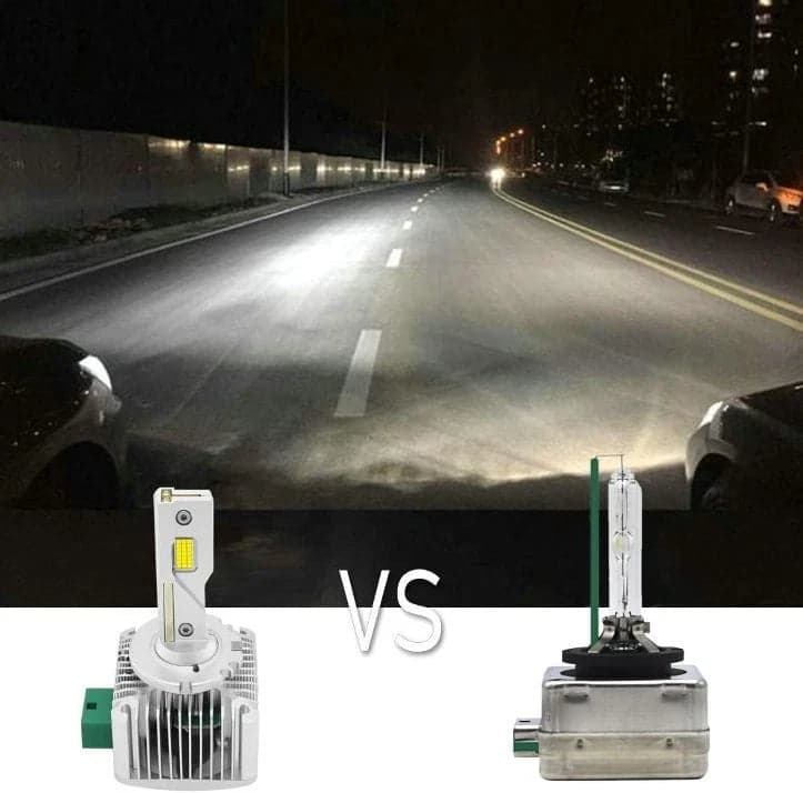 KIT LED D1S LED PER BMW SERIE 5 F10 F11 BIANCO 6000K CANBUS 12000LUMEN COPPIA in Rifiniture interne Solgeny - Besate, commercioVirtuoso.it
