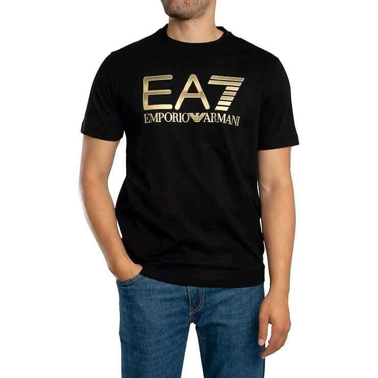 Emporio Armani T-Shirt Uomo Logo Series in Cotone Con Maxi Logo in T-shirt Euforia - Bronte, commercioVirtuoso.it
