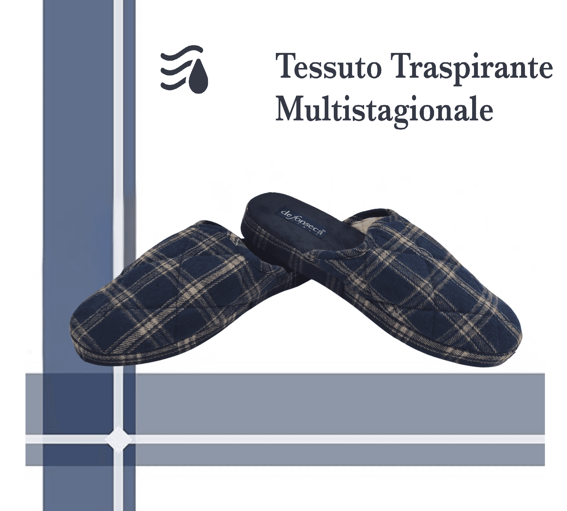 DeFonseca Ciabatte Uomo alla Milanese, Pantofole Invernali Chiuse da Casa, Lavabile e per Ospiti in Pantofole Primo Calzature - Venezia, commercioVirtuoso.it