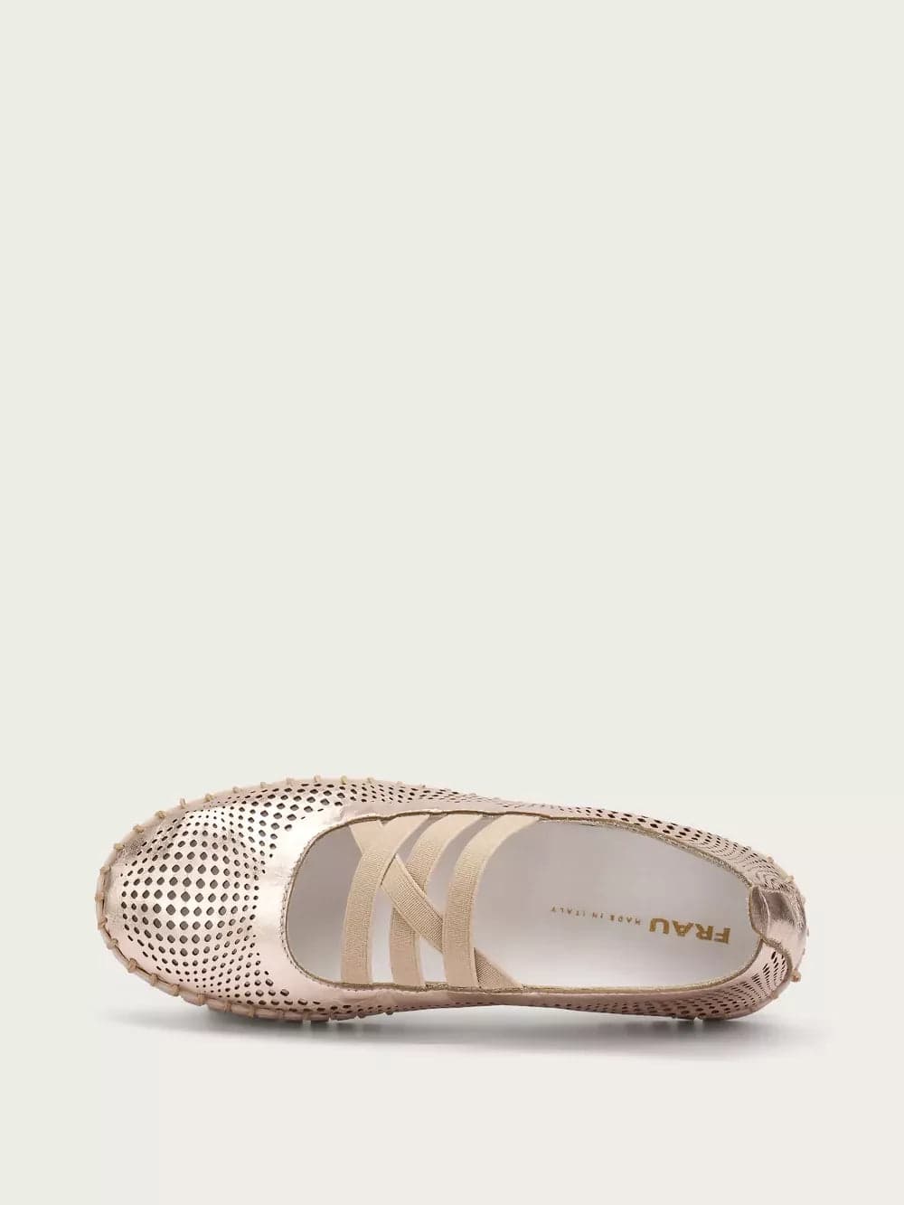 Frau Donna Ballerina in pelle laminata laserata in Ciabatte moda Cantali Calzature - Randazzo, commercioVirtuoso.it