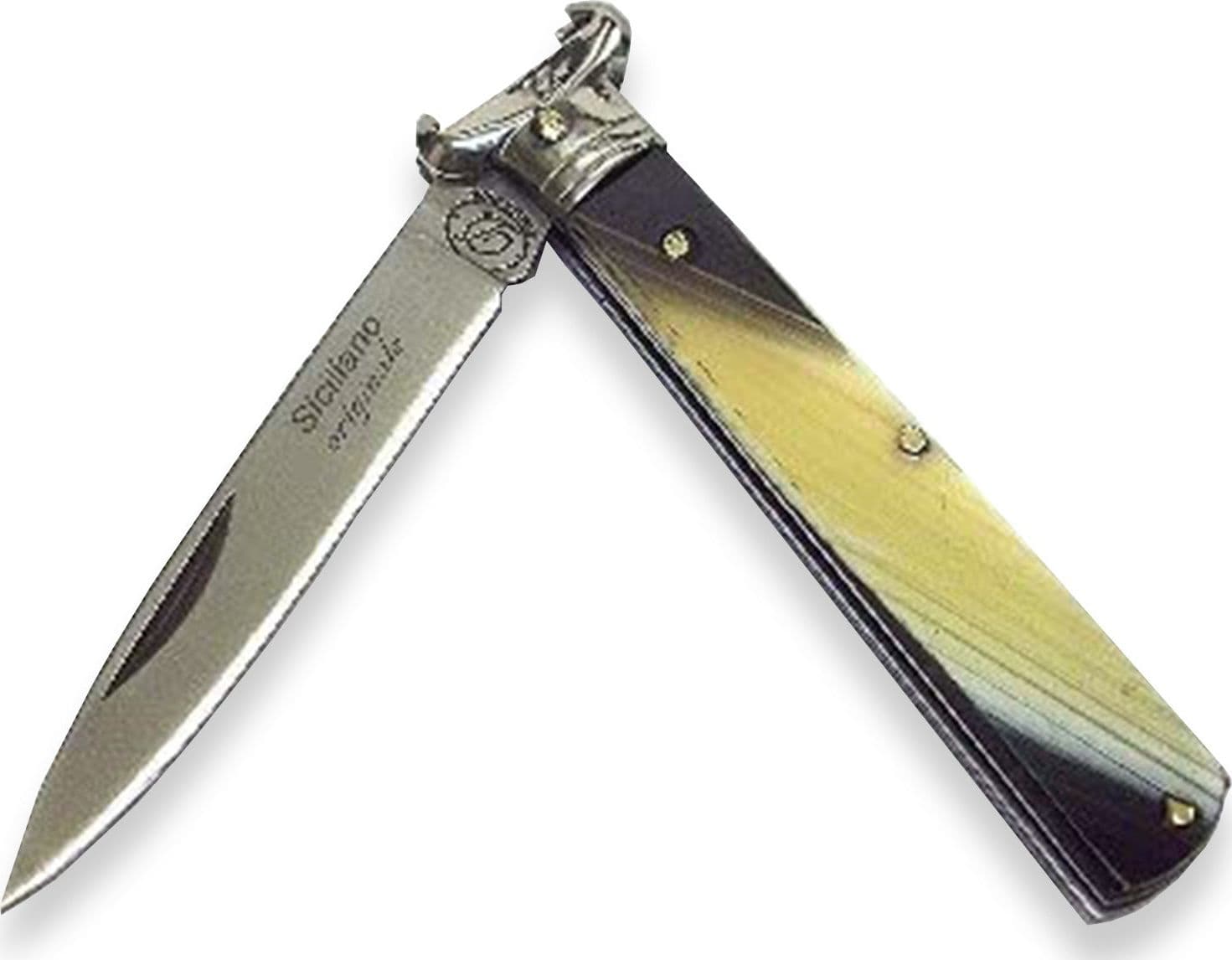 Coltello da Caccia con Lama in Acciaio Inox e Manico in ABS da 19 cm in Coltelli da giardino La Zappa - Altamura, commercioVirtuoso.it