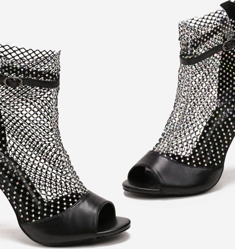 Manila - Dècolletè Con Rete Brillantinata in Scarpe col tacco Affari di Famiglia - Sant’Angelo a Cupolo, commercioVirtuoso.it