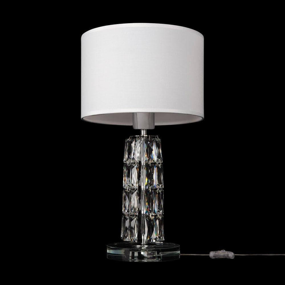 Lampade Da Scrivania Contemporanea Talento Metallo Cromo Diffusore Pvc Vetro in Lampade da lavoro LuceArt - Montecorvino Pugliano, commercioVirtuoso.it