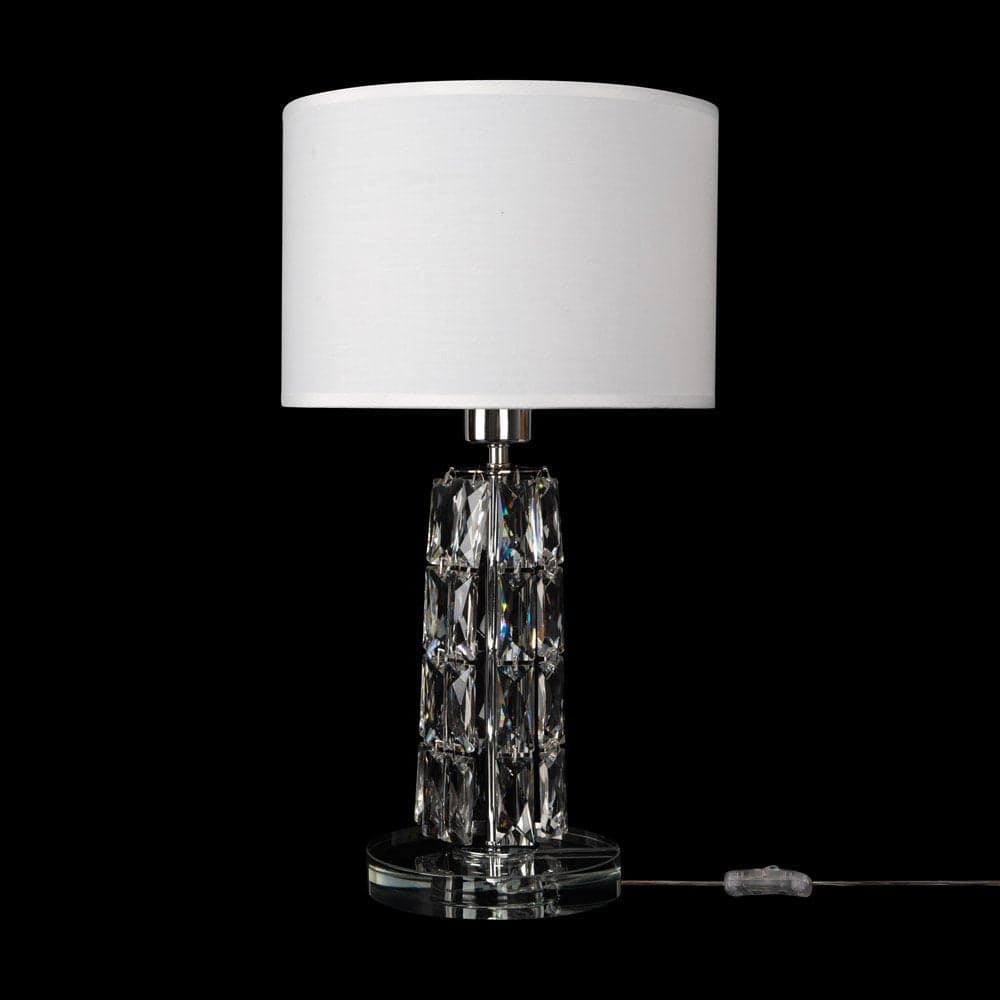 Lampade Da Scrivania Contemporanea Talento Metallo Cromo Diffusore Pvc Vetro in Lampade da lavoro LuceArt - Montecorvino Pugliano, commercioVirtuoso.it