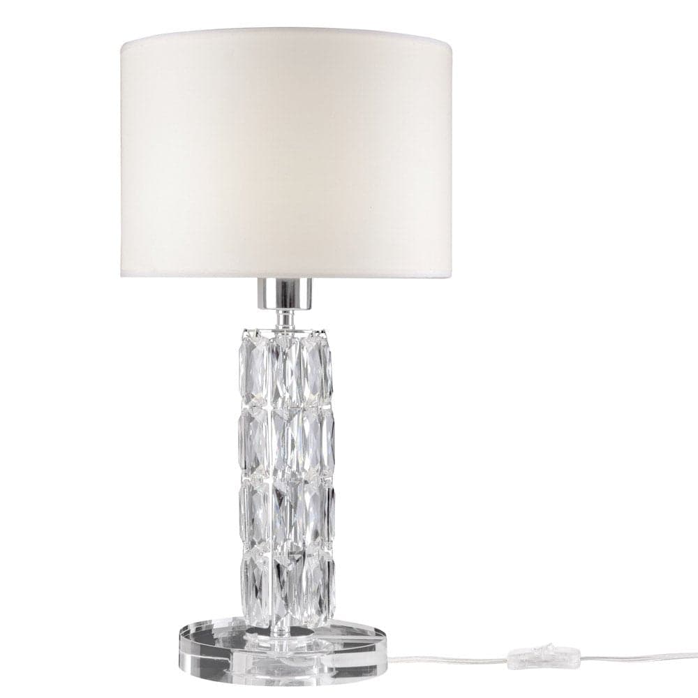 Lampade Da Scrivania Contemporanea Talento Metallo Cromo Diffusore Pvc Vetro in Lampade da lavoro LuceArt - Montecorvino Pugliano, commercioVirtuoso.it
