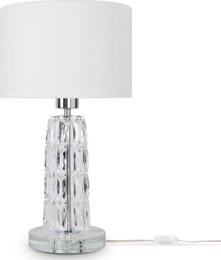 Lampade Da Scrivania Contemporanea Talento Metallo Cromo Diffusore Pvc Vetro in Lampade da lavoro LuceArt - Montecorvino Pugliano, commercioVirtuoso.it