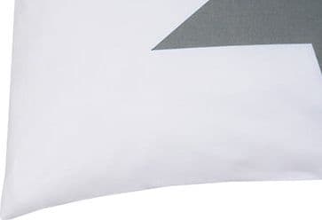 Set copripiumino federe letto 100% cotone stampa digitale STELLA GRIGIO/STELLINE in Set copripiumini e federe Vanita di raso - Sesto San Giovanni, commercioVirtuoso.it