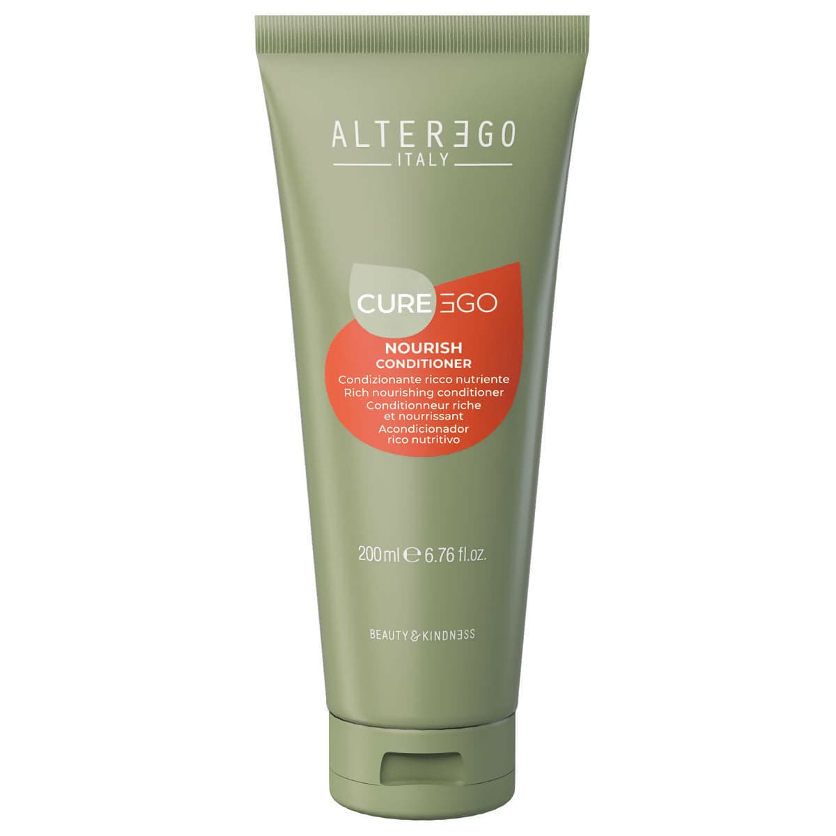 alterego ocurego nourish conditioner 200 ml, trattamento disciplinante e condizionante.