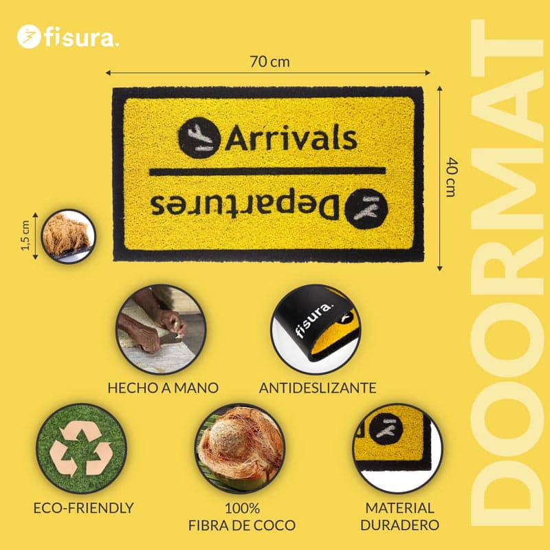FISURA Zerbino "Arrivals/Departures" in Autocategorizzazione Più Di Più Ideas - Casalnuovo di Napoli, commercioVirtuoso.it