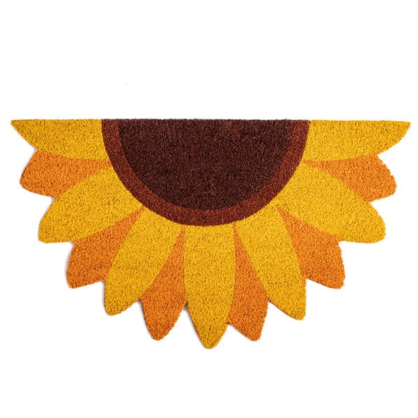 FISURA Tappeto a forma di girasole 40×70cm