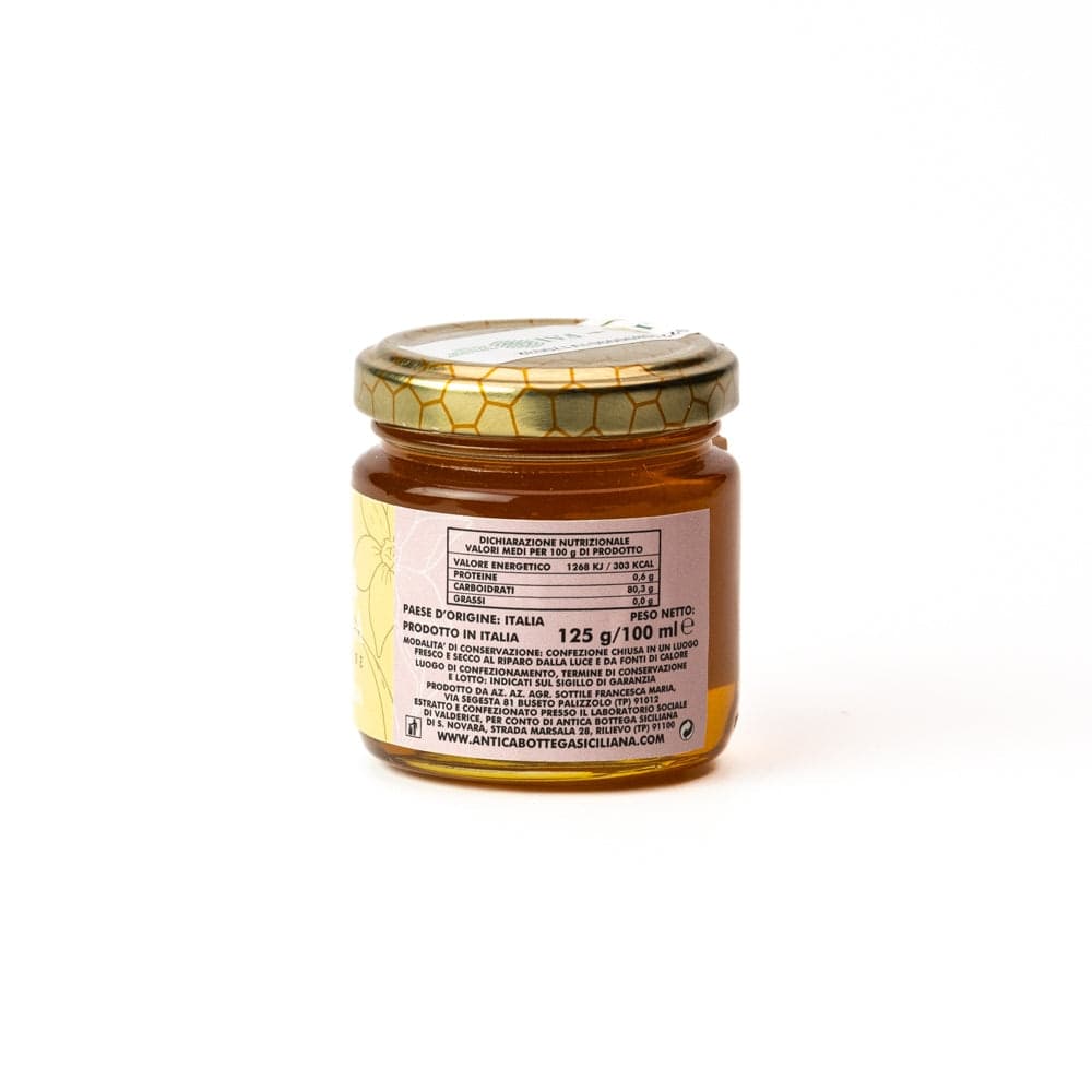 MIELE DI MILLEFIORI SICILIANO 125 GRAMMI in Miele Antica Bottega Siciliana - Misiliscemi, commercioVirtuoso.it
