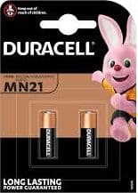 BATTERIA DURACELL APRI CANCELLO/MACCHINA MN21 12V - BLISTER 2 PZ