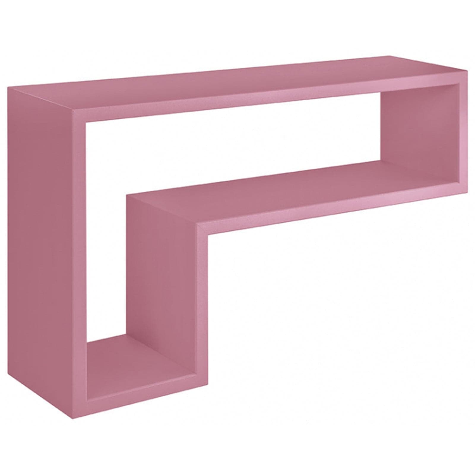 Mensola in legno "Lettera L" da parete design moderno con fissaggio a scomparsa - 33