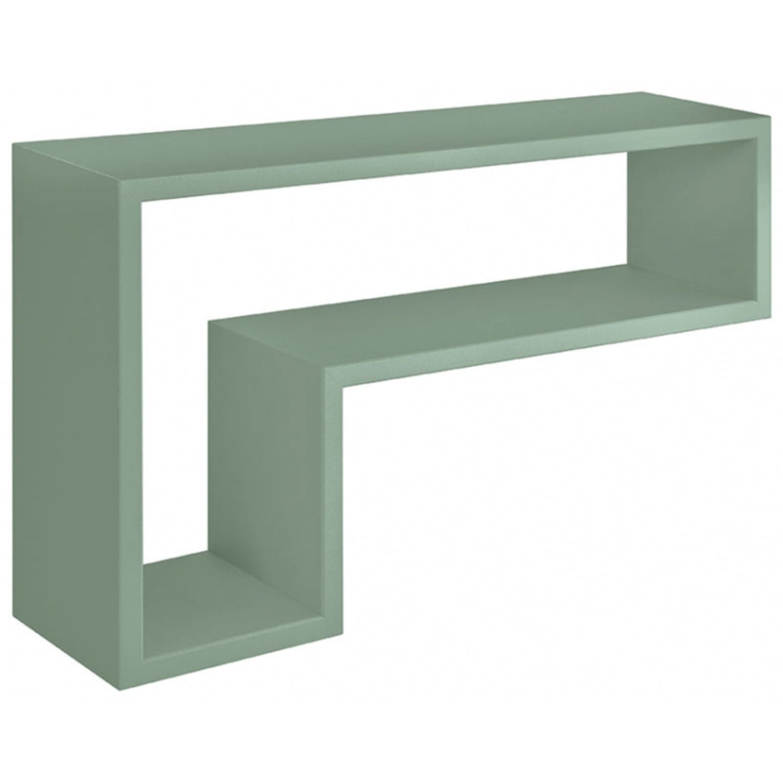 Mensola in legno "Lettera L" da parete design moderno con fissaggio a scomparsa - 31