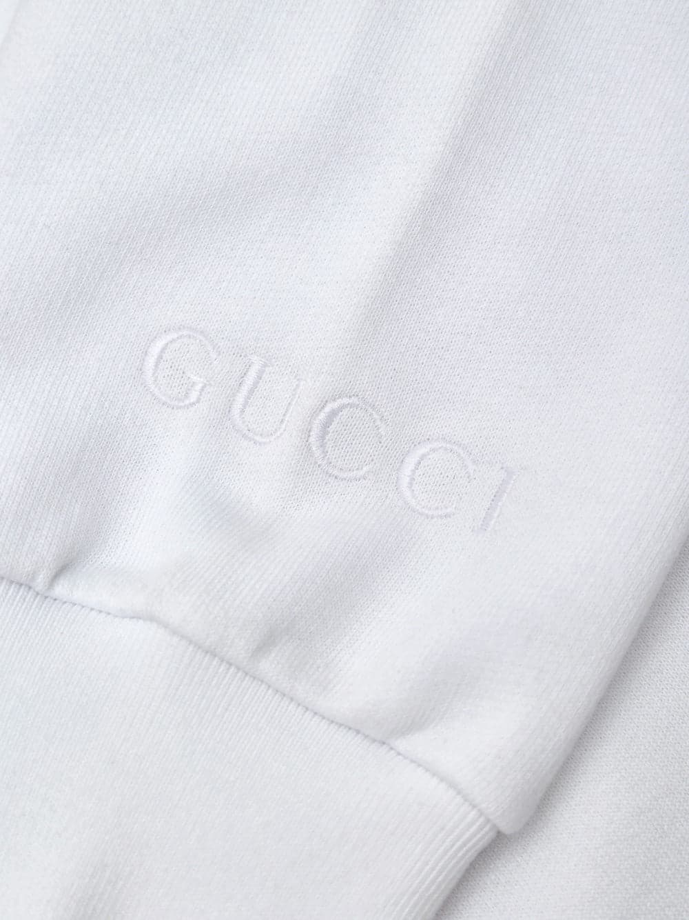 Gucci Felpa Bianca con Collo Gioiello da donna in Felpe con cappuccio Drestige - Casamassima, commercioVirtuoso.it