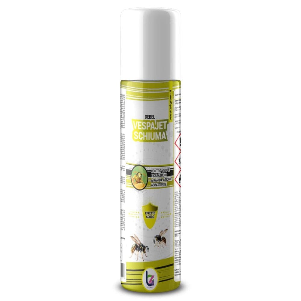 Debel VespaJet Schiuma ml 750 Insetticida Aerosol contro Vespe e Calabroni a Rapida Azione Abbattente B4Green in Autocategorizzazione Taliachicce.it - Milazzo, commercioVirtuoso.it