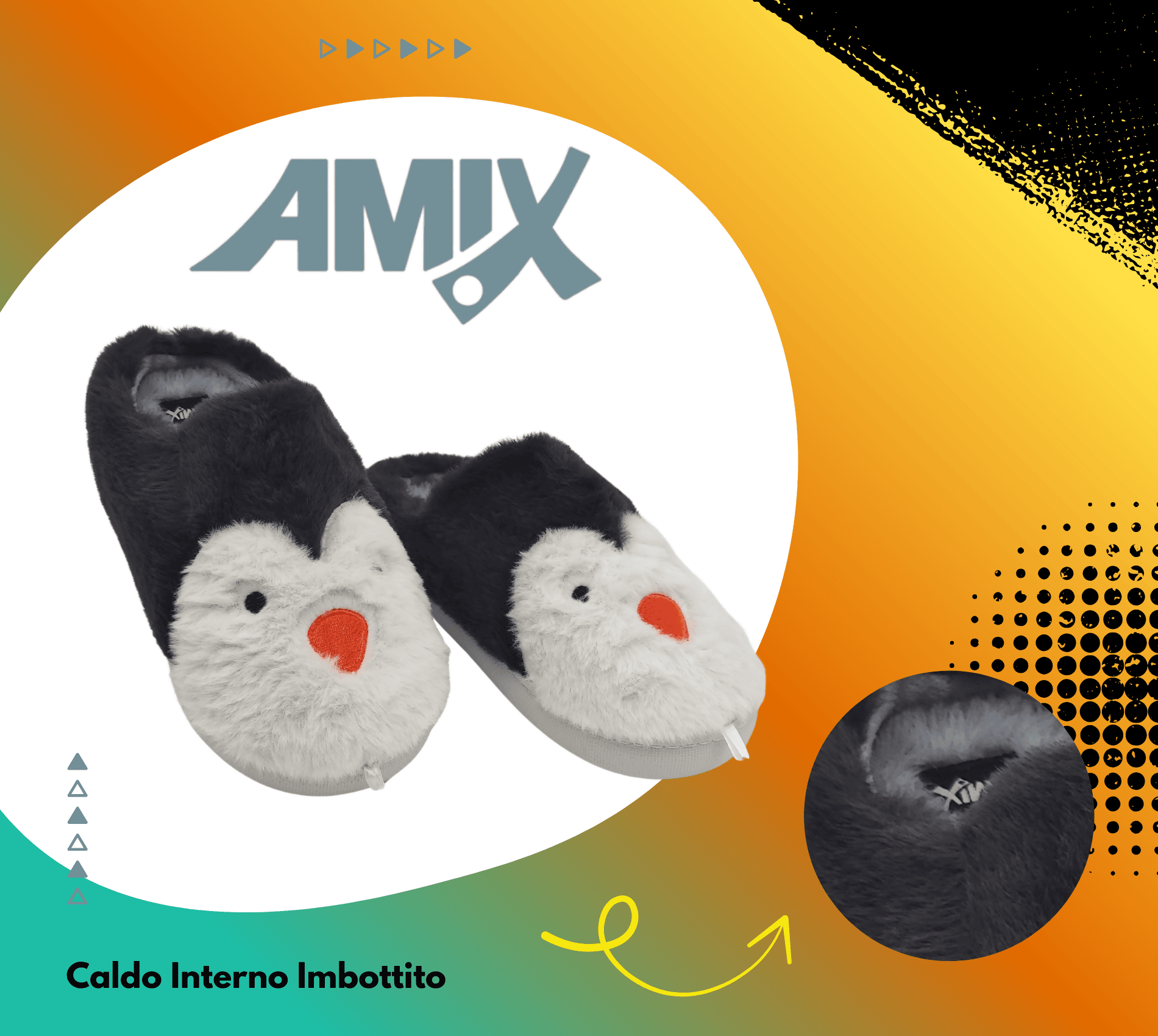 Ciabatte Animali da Donna, Pantofole Invernali Calde e Pelose, Morbide e Simpatiche Babbucce a Pinguino in Ciabatte moda Primo Calzature - Venezia, commercioVirtuoso.it