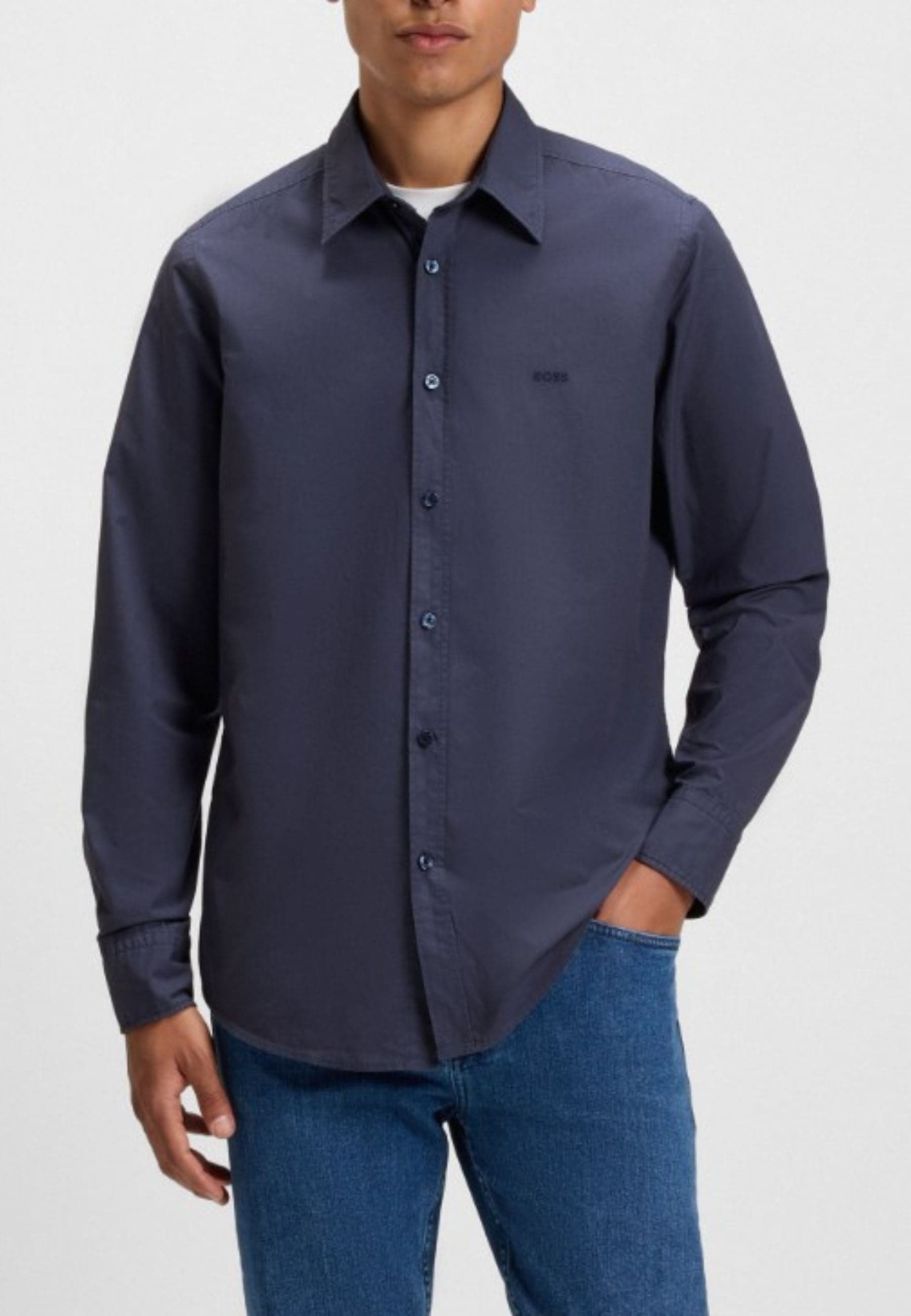 BOSS CAMICIA RELEGANT_6_M da uomo in Camicie casual Drestige - Casamassima, commercioVirtuoso.it