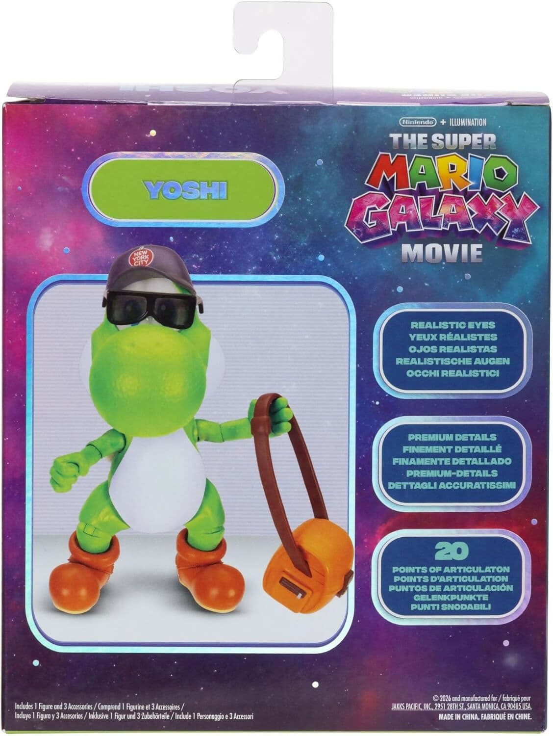 Action figure di Yoshi the super mario galaxy movie in Animali Cartoleria Deja Vu - Crotone, commercioVirtuoso.it