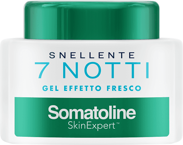Somatoline SkinExpert snellente 7 notti gel effetto fresco 400ml Riduce le adiposità, drena i liquidi cutanei formula salina osmotica
