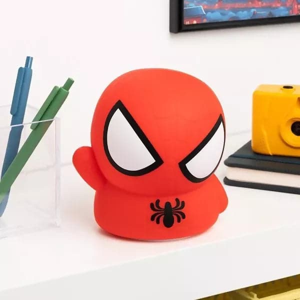 Lampada Squishy Glow in Silicone Spider-Man in Lampadari Cartoleria Deja Vu - Crotone, commercioVirtuoso.it
