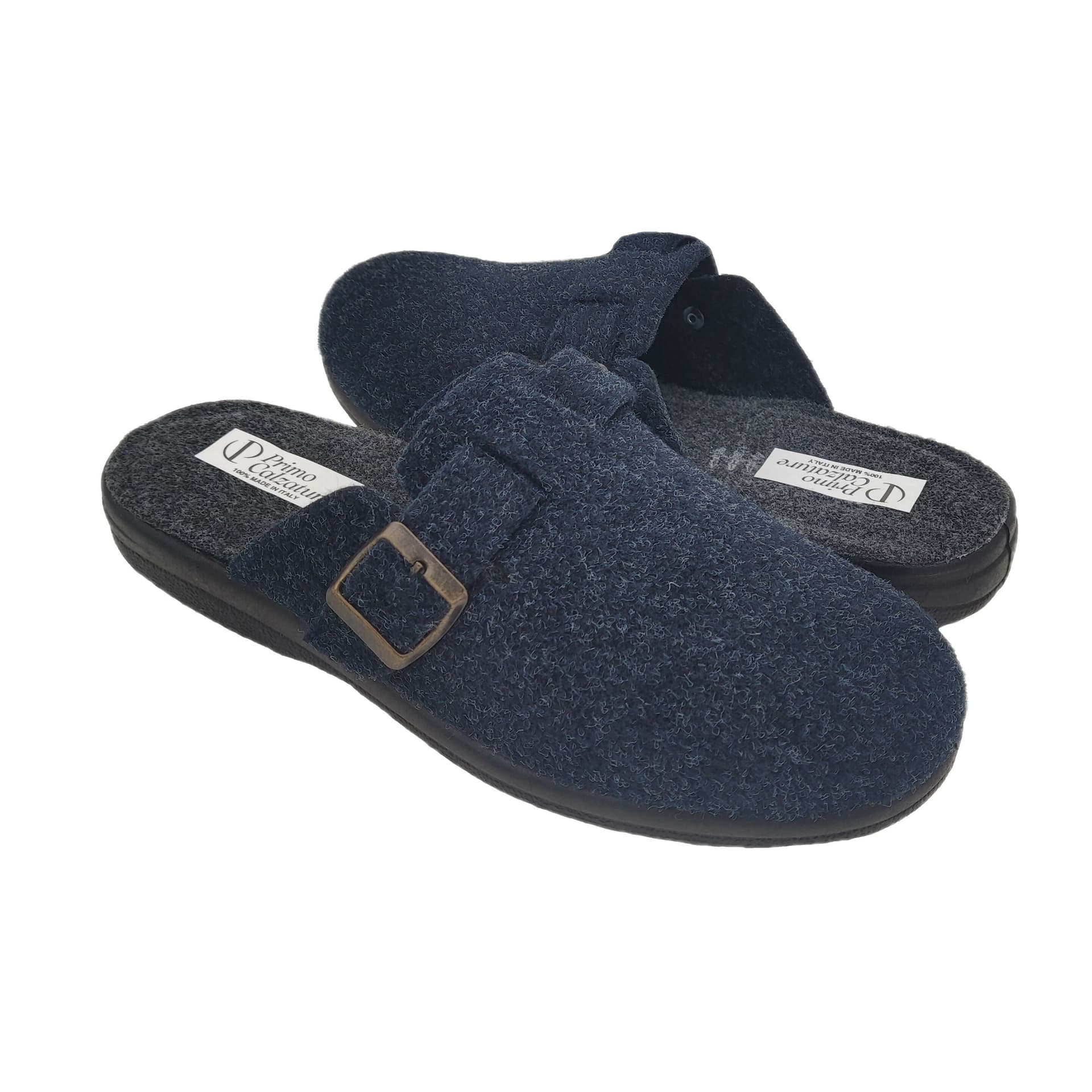 Le Valdostane, Fantastiche Pantofole Uomo Invernali da Casa, Calde e Imbottite, Ciabatte Inverno Antiscivolo con Pelo, Ciabatta da Camera Made in Italy, Fibbia Regolabile Comfort Unico in Pantofole Primo Calzature - Venezia, commercioVirtuoso.it
