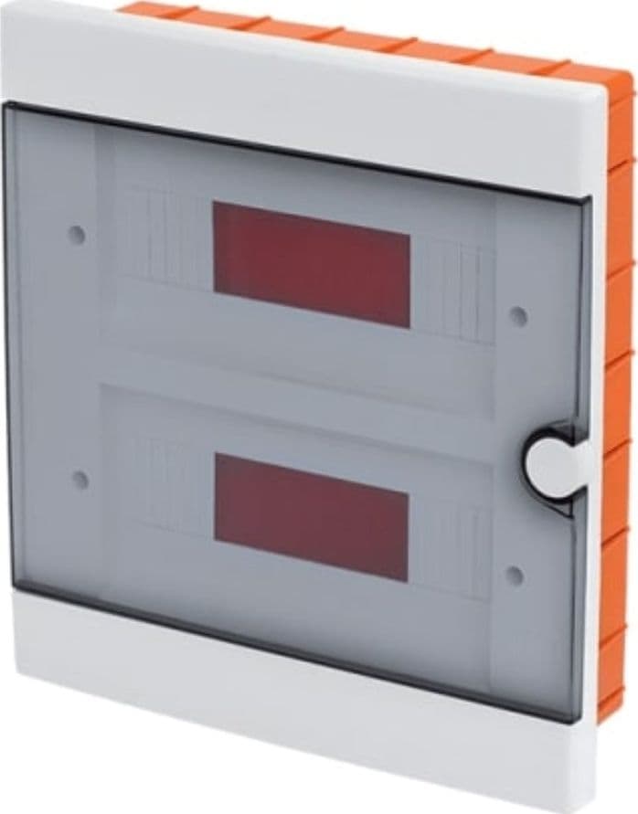 Centralino Da Incasso Bianco 24 Moduli Con Sportello 313x345x90 IP40