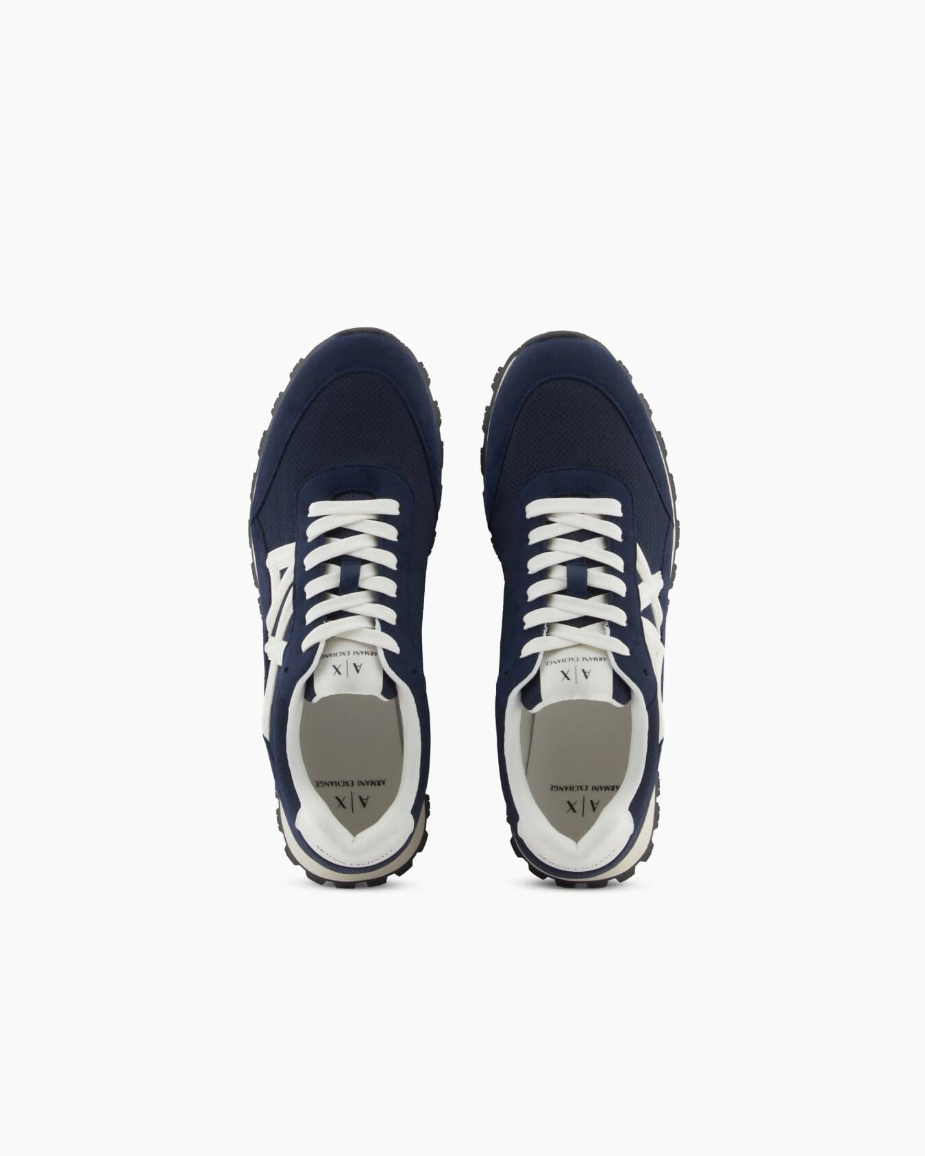 Armani Exchange Uomo Sneakers Con Logo a Contrasto in Sneaker casual Cantali Calzature - Randazzo, commercioVirtuoso.it