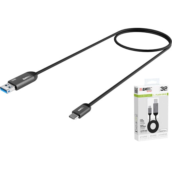 Usb3.1 Duo Type-C Charge T750 32Gb in Caricabatterie da muro Il Centro - Jesi, commercioVirtuoso.it