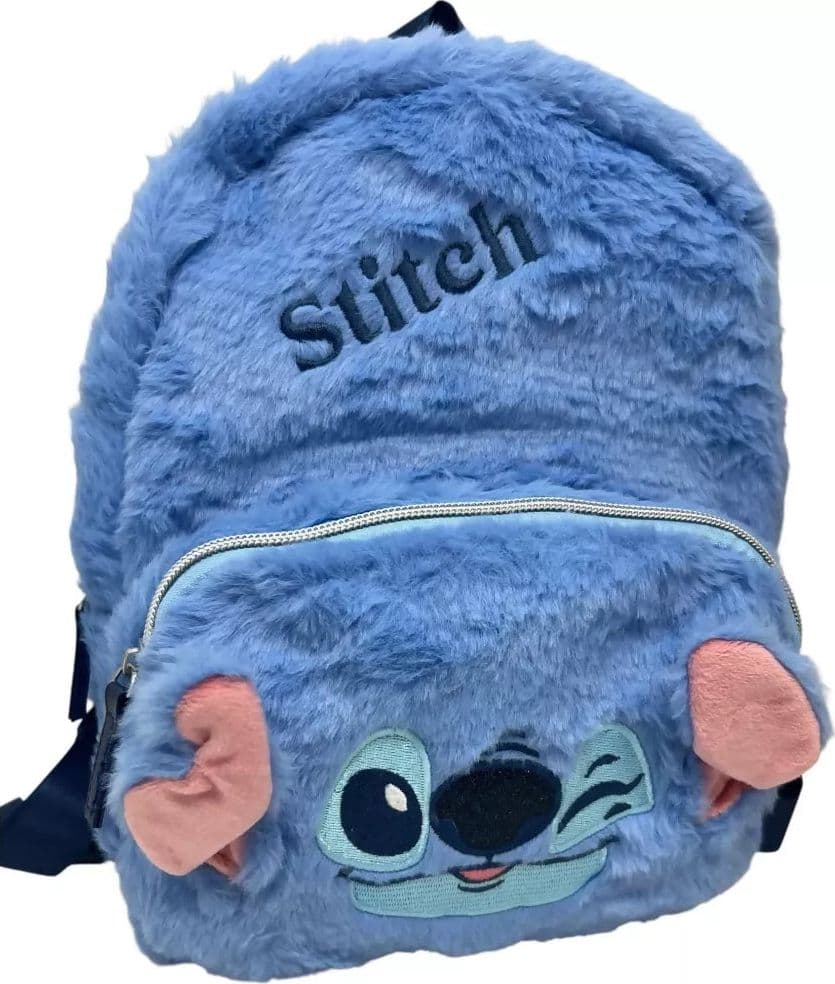 Zaino pelliccia con dettaglio 3D Stich in Compassi Cartoleria Deja Vu - Crotone, commercioVirtuoso.it