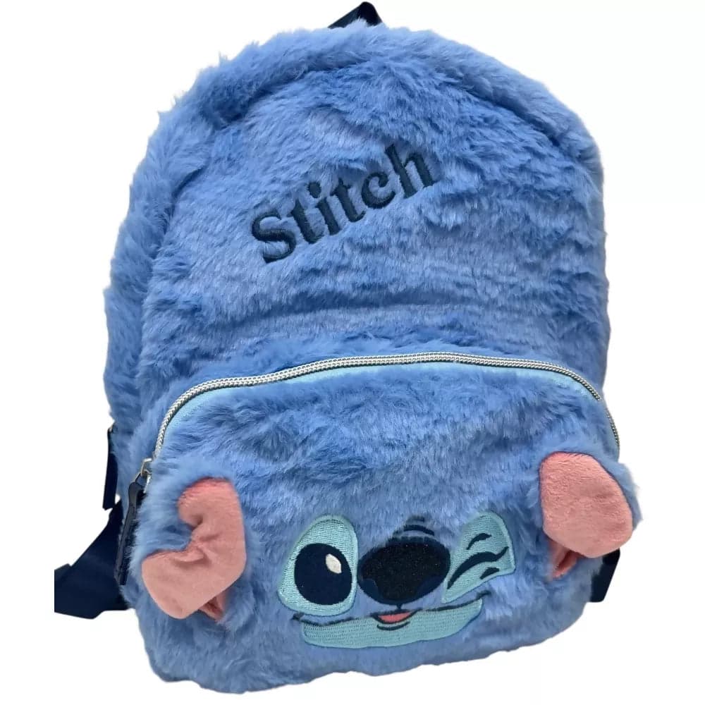 Zaino pelliccia con dettaglio 3D Stich in Compassi Cartoleria Deja Vu - Crotone, commercioVirtuoso.it