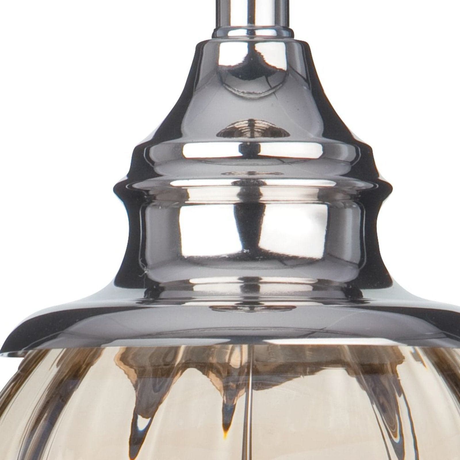 Lampada Da Scrivania Contemporanea Greyson Acciaio Cromo Vetro Ambra 1 Luce E27 in Lampade da tavolo e abat-jour LuceArt - Montecorvino Pugliano, commercioVirtuoso.it