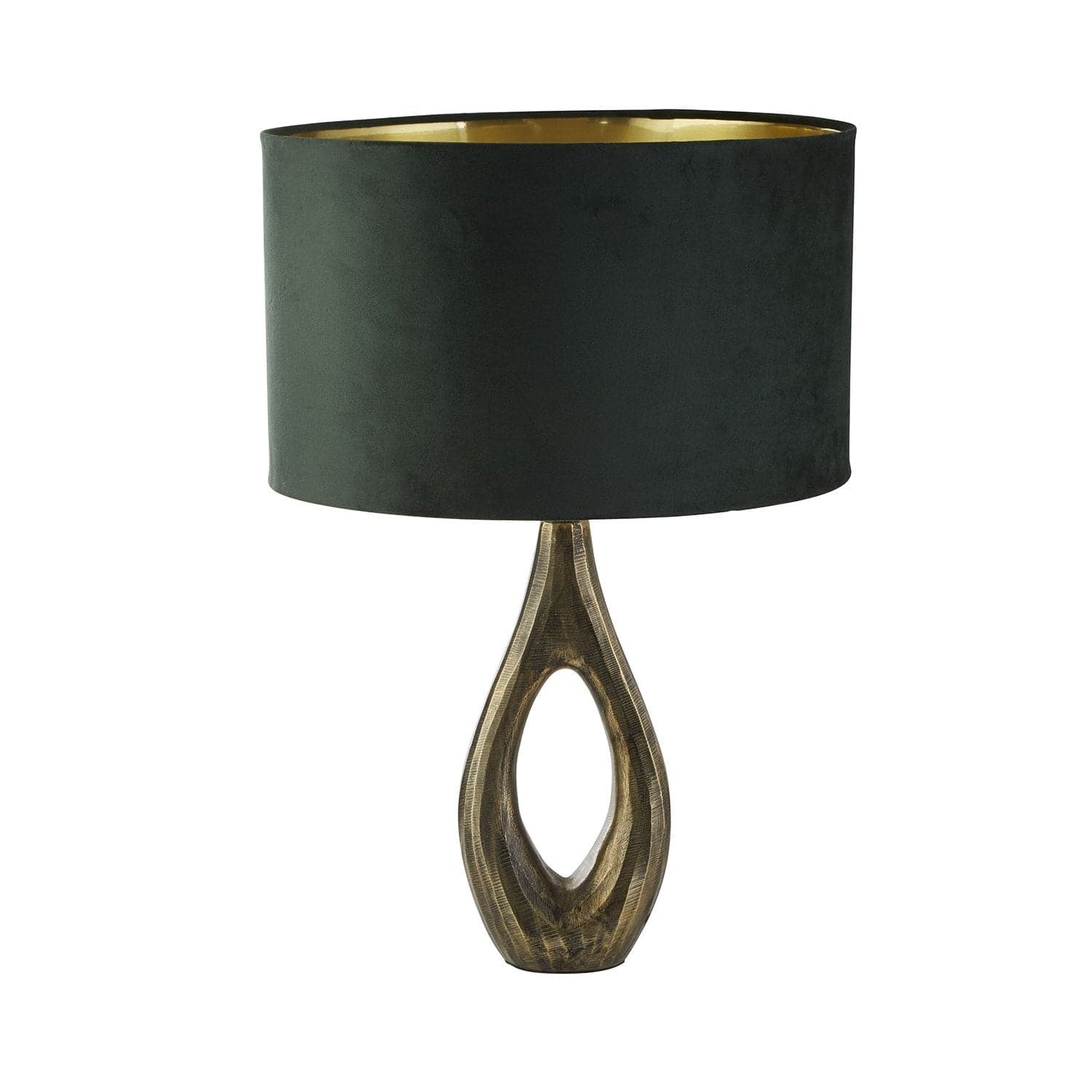 Lampada Da Scrivania Contemporanea Bucklow Ottone Tessuto Verde 1 Luce E27 in Lampade da tavolo e abat-jour LuceArt - Montecorvino Pugliano, commercioVirtuoso.it
