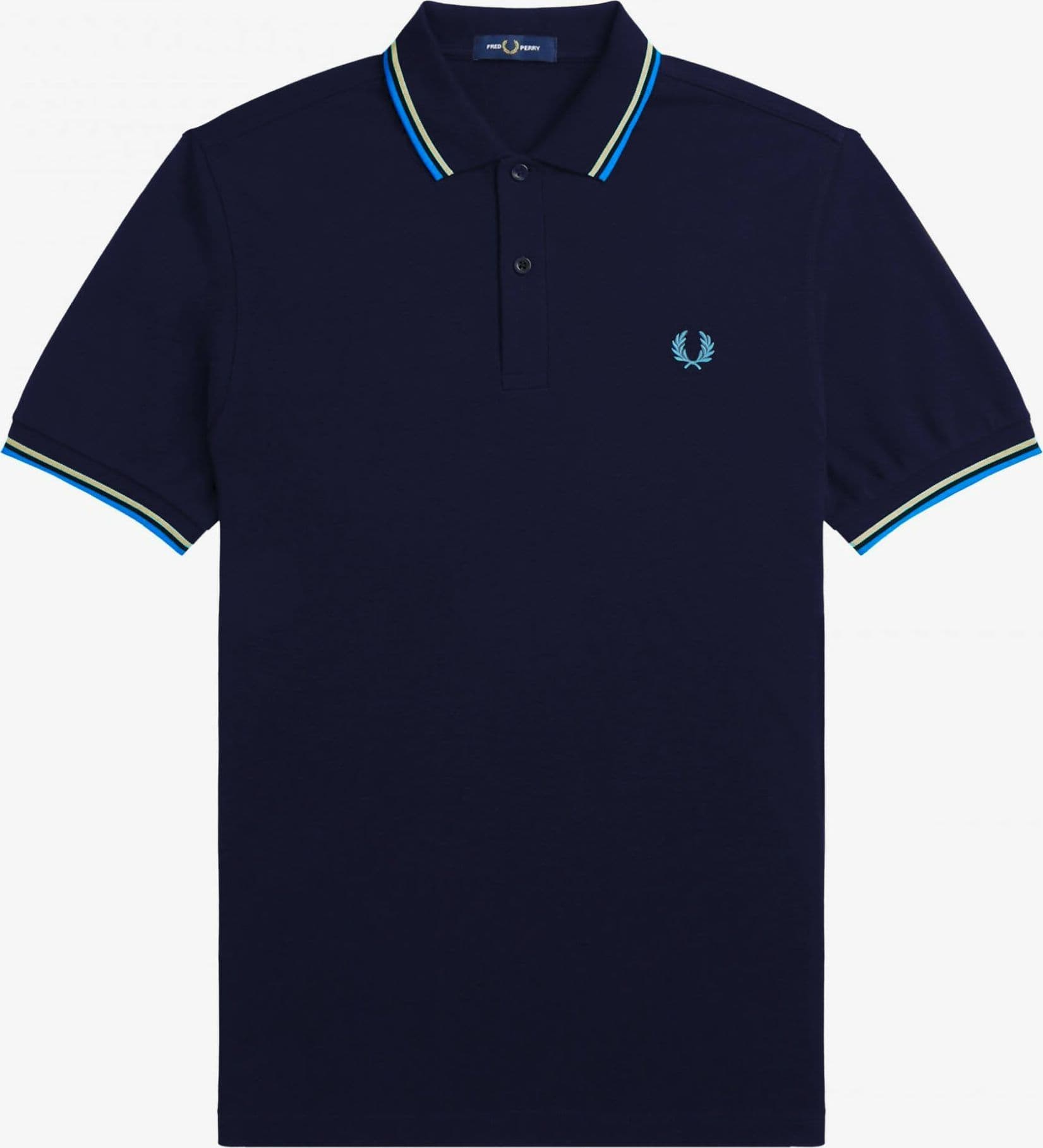 Fred Perry Polo Con Doppia Riga Uomo Regolar Fit Polo Maniche Corte Con Colletto in Polo Euforia - Bronte, commercioVirtuoso.it