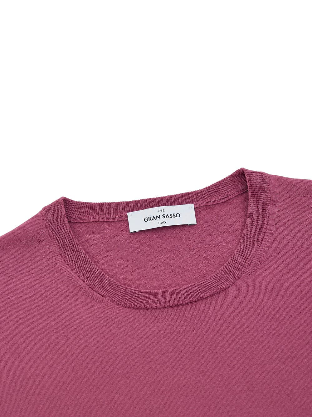 Gran Sasso Maglia Mezza Manica in Cotone Porpora da uomo in T-shirt Drestige - Casamassima, commercioVirtuoso.it
