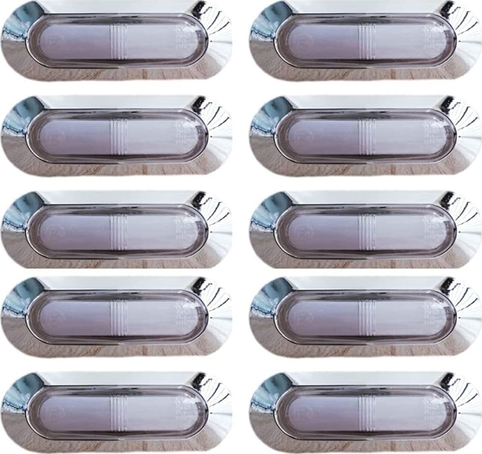 6 FANALINI LUCI LED NAVIGAZIONE MARINE BARCA YATCH BIANCO FREDDO 6000K LUCI MARINE 12-24V IMPERMEABILI in Lampade da parete Solgeny - Besate, commercioVirtuoso.it