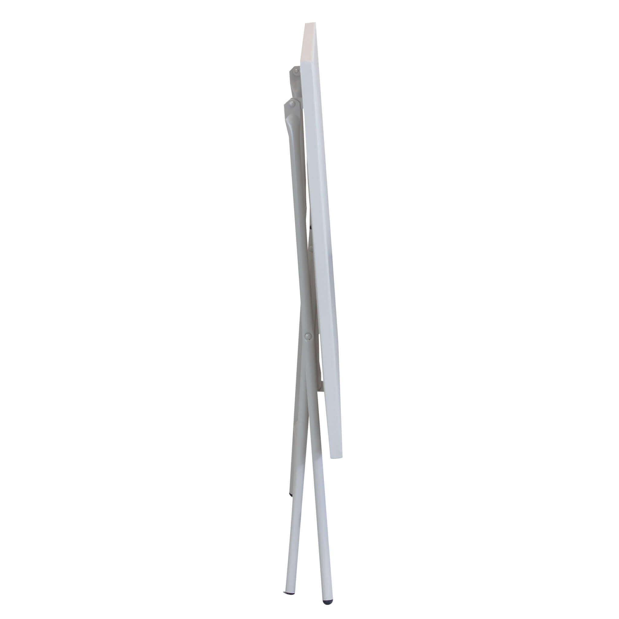 ROMANUS - tavolo da giardino pieghevole in ferro 110x70 Tortora in Tavoli standard Milani Home - Dueville, commercioVirtuoso.it