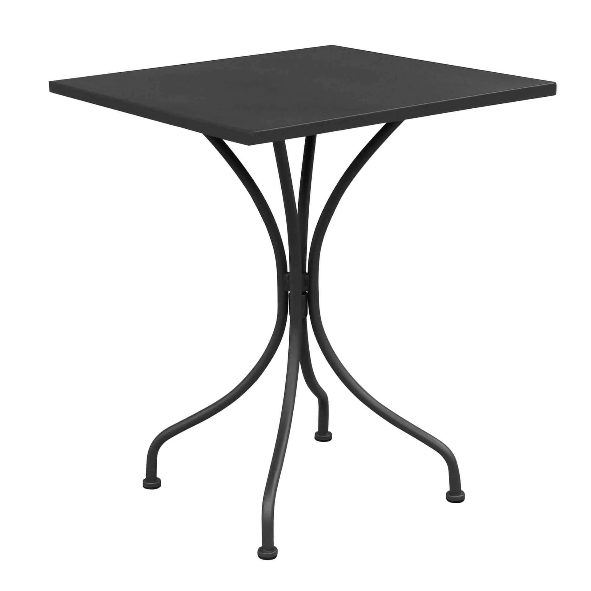 ROMANUS - tavolo in metallo da giardino Grigio scuro in Tavoli standard Milani Home - Dueville, commercioVirtuoso.it