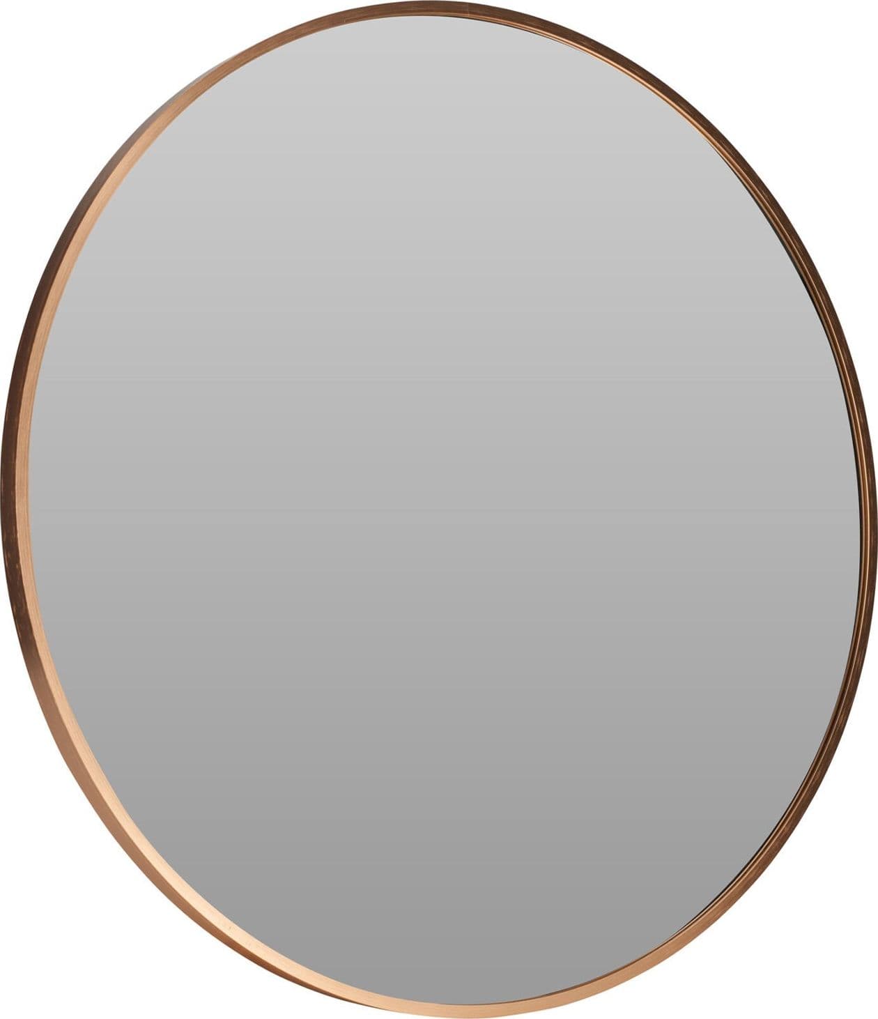 Specchio ovale da parete con cornice in alluminio decorazione ambiente - 3