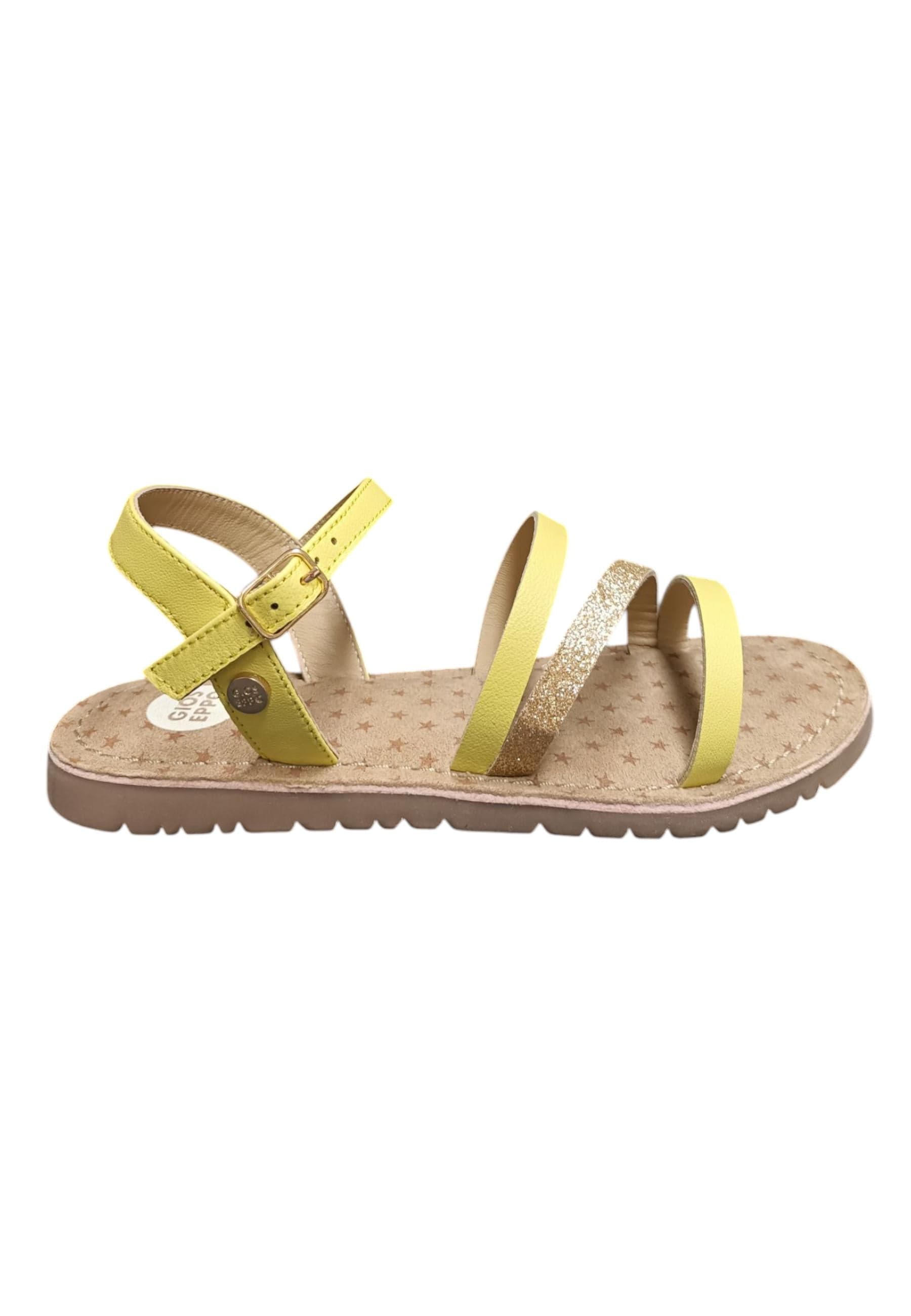Sandali bambina Gioseppo Vershire giallo pelle - 6