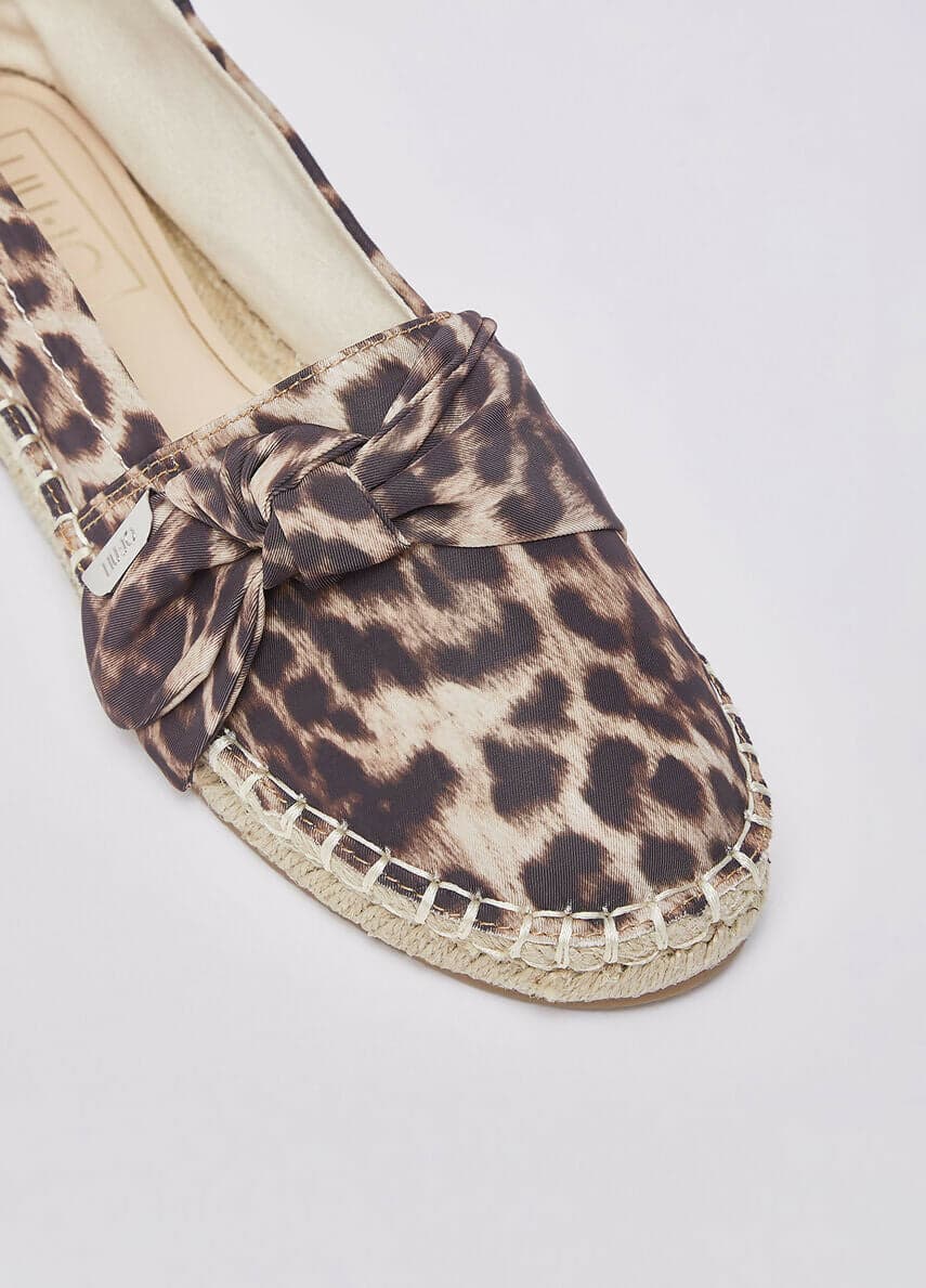 Liujo Donna Espadrillas animalier con fiocco in Espadrillas basse Cantali Calzature - Randazzo, commercioVirtuoso.it